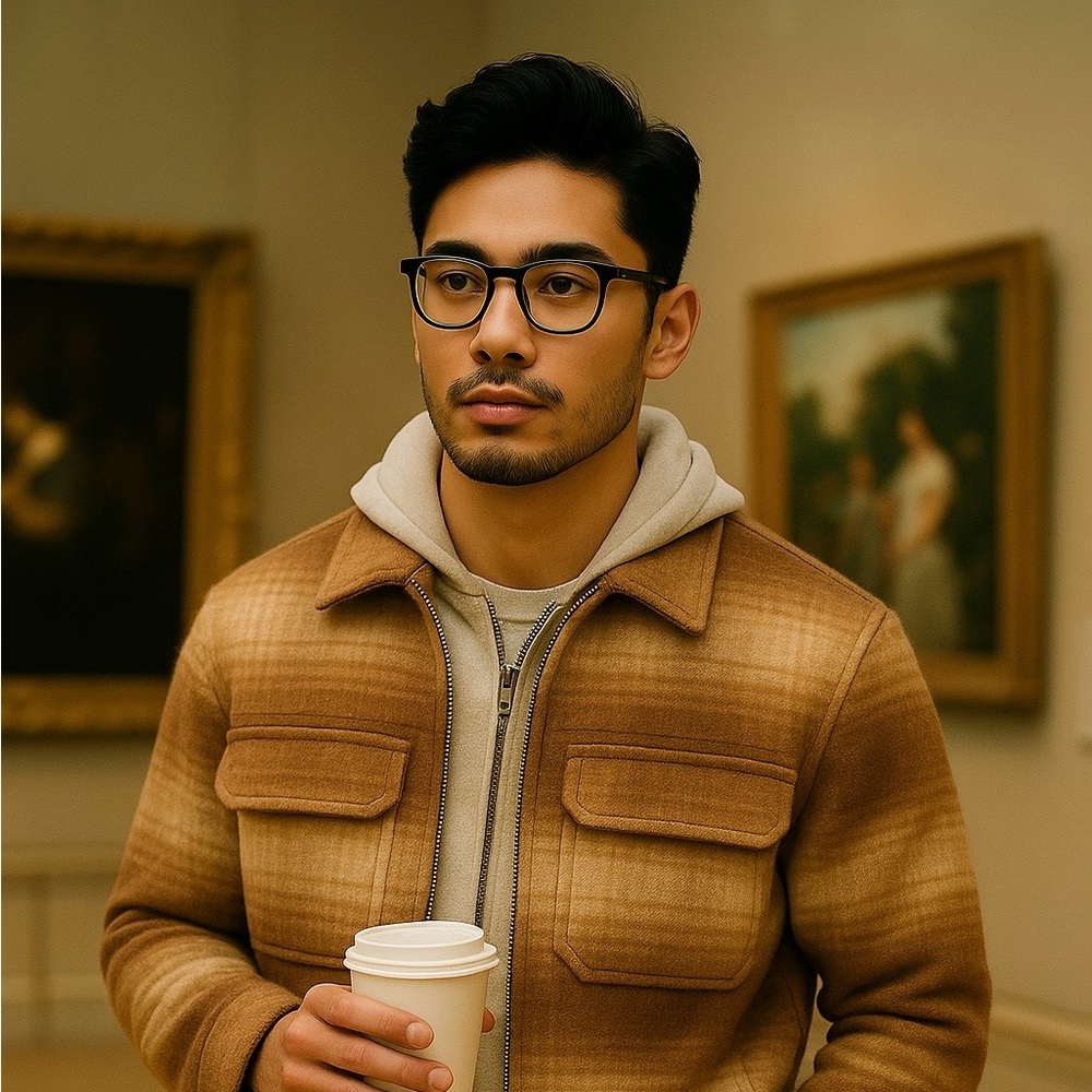 Topman: Mohair Gradient Jacket